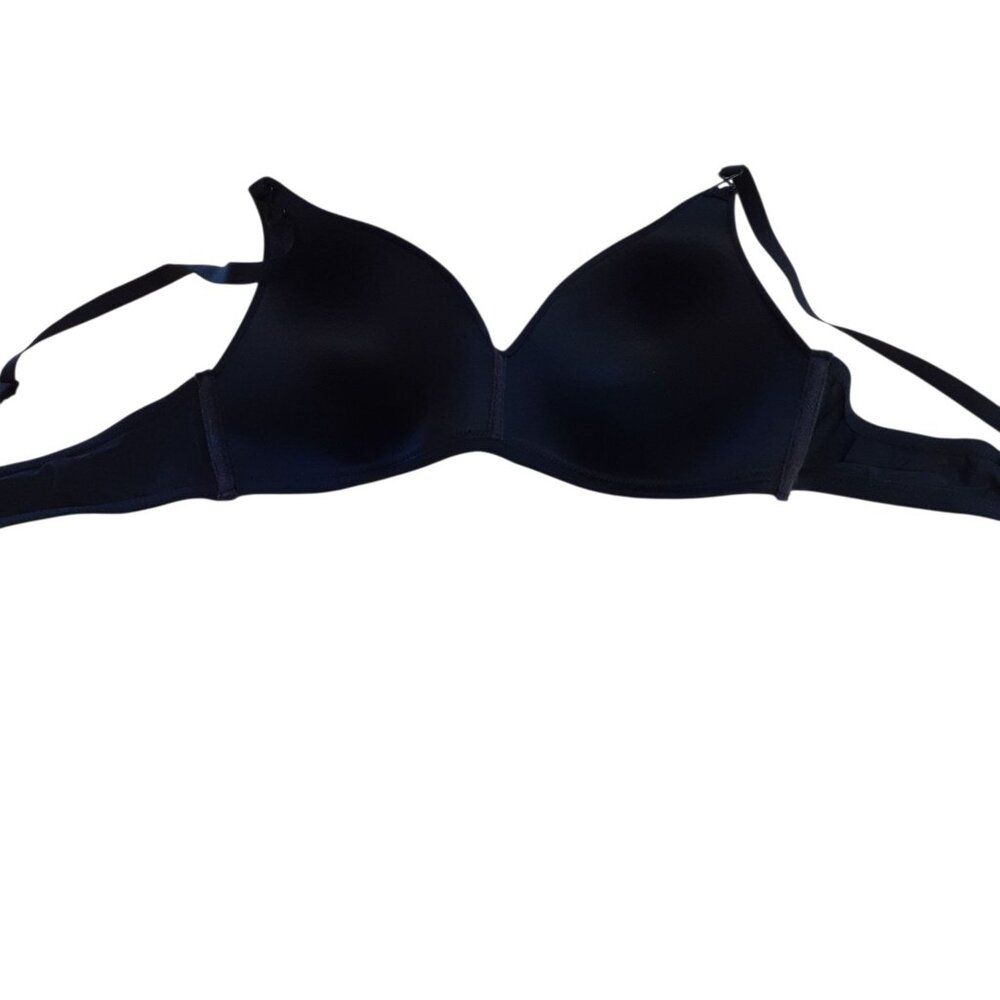 Warners Contour Bra Womens Size 36B Black Adjustable Strap 04001W - Picture 4 of 4